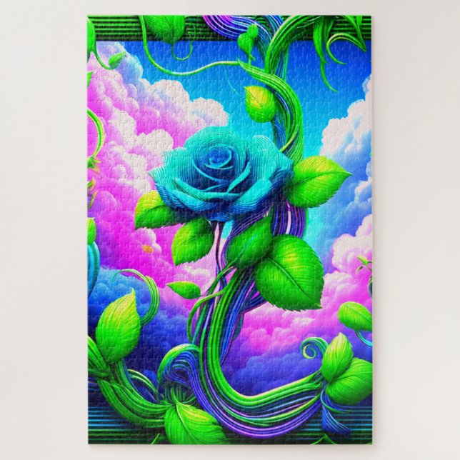 Puzzle Rose (Vertical)