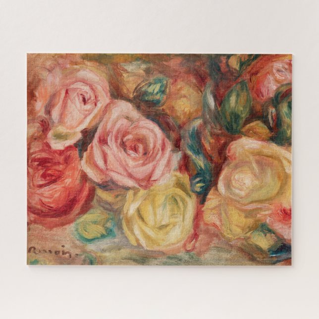 Puzzle Rose (1912) par Pierre-Auguste Renoir Art nouveau (Horizontal)