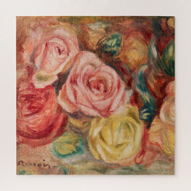 Puzzle Rose (1912) par Pierre-Auguste Renoir Art nouveau (Vertical)