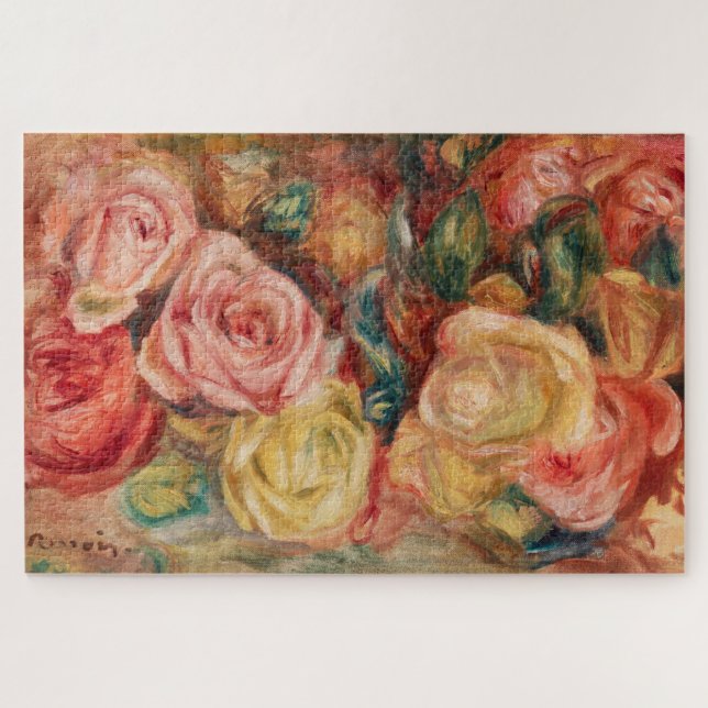 Puzzle Rose (1912) par Pierre-Auguste Renoir Art nouveau (Horizontal)