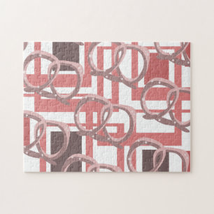 Puzzle Rose Bretzel Moderne