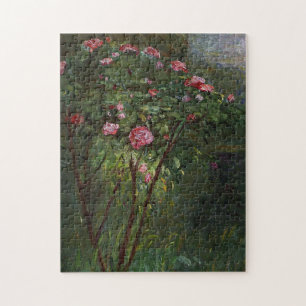 Puzzle Rose Bush in Flower by Gustave Caillebotte