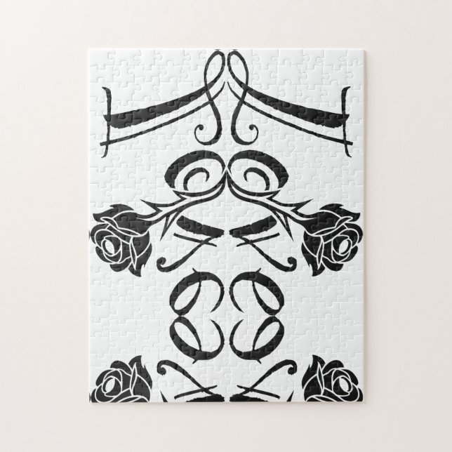 Puzzle Rose d'amour (Vertical)