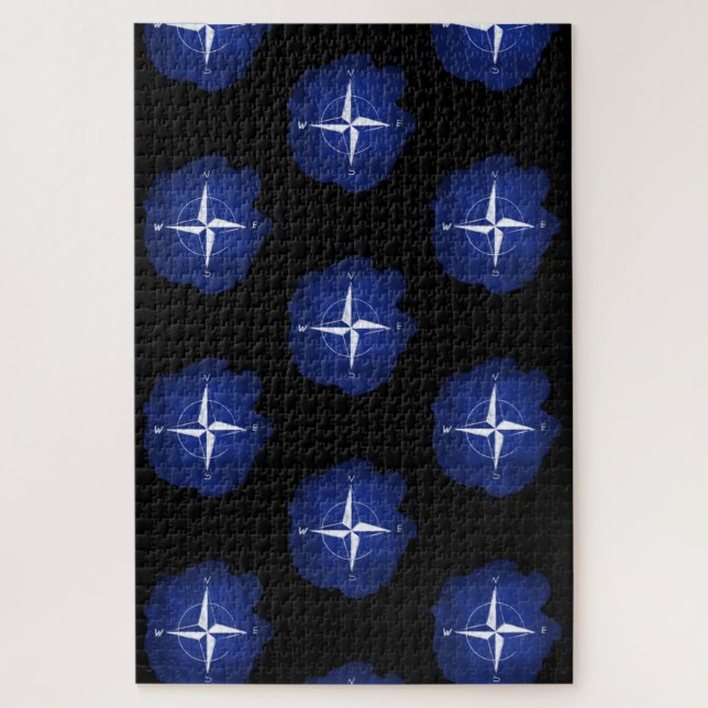 Puzzle rose de boussole (Vertical)