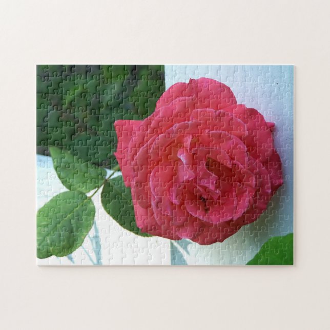 Puzzle Rose de corail rose (Horizontal)