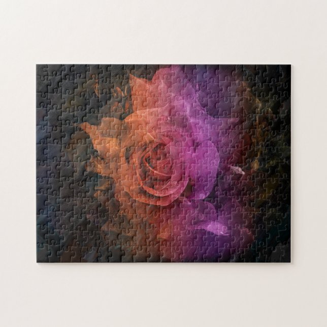 Puzzle "Rose de la fête commémorative" (Horizontal)