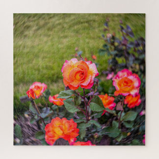 Puzzle Rose de Mardi Gras avec une touche