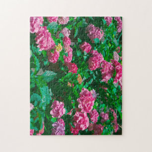 Puzzle Rose de Noël Helleborus Fleurs florales