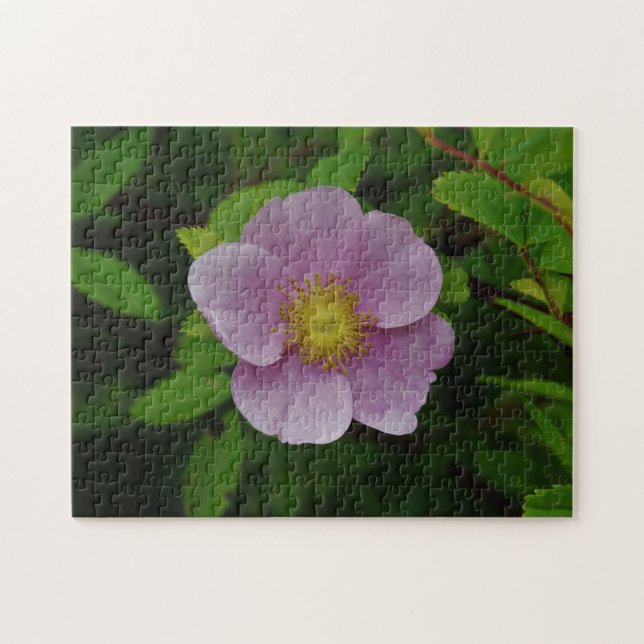 Puzzle Rose de rose sauvage (Horizontal)