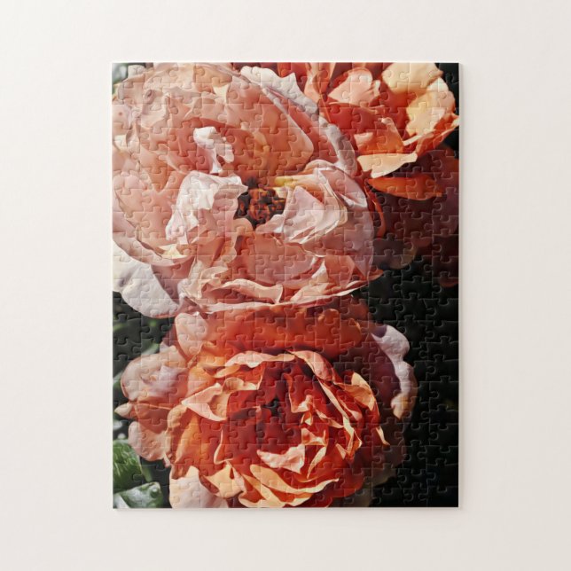 Puzzle Rose de style Art (Vertical)