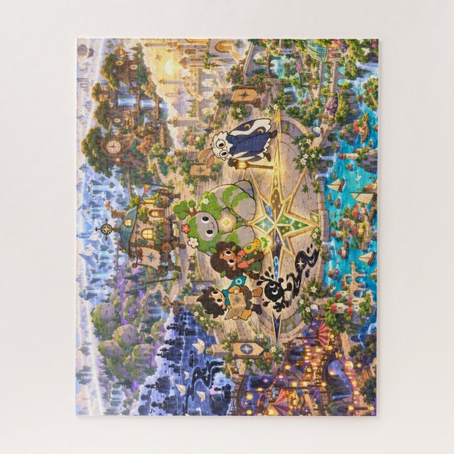 Puzzle Rose des vents (Vertical)