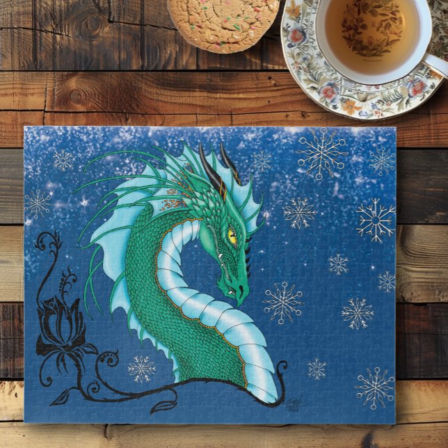 Puzzle Rose d'hiver Dragon (Créateur téléchargé)