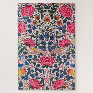 Puzzle Rose et Bird, William Morris