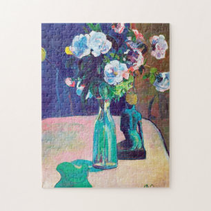 Puzzle Rose et Statuette, Gauguin