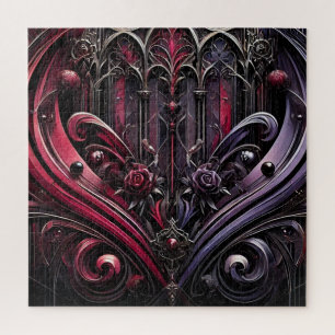 Puzzle Rose gothique