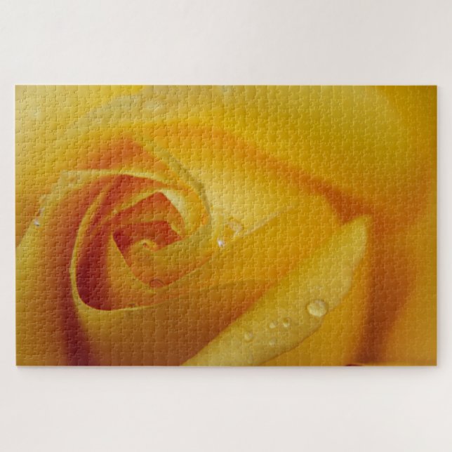 Puzzle rose jaune (Horizontal)