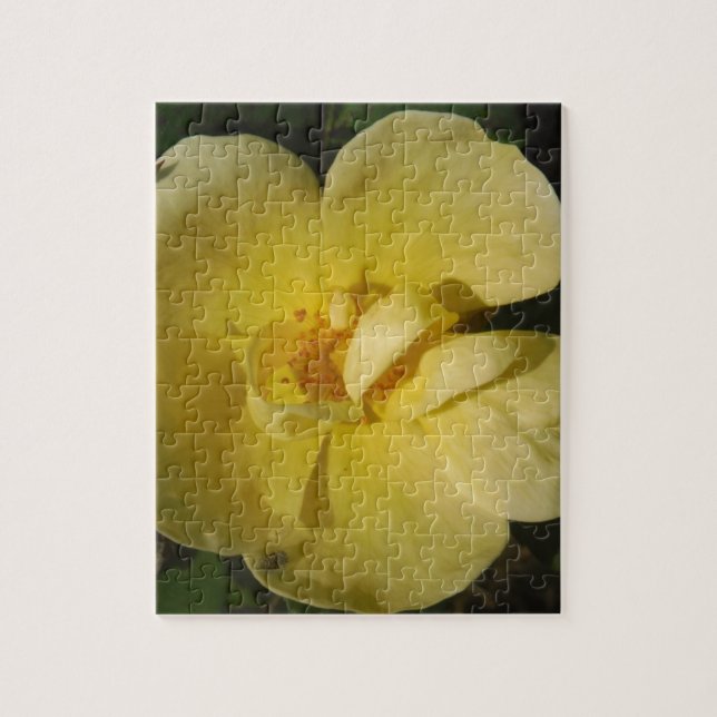 Puzzle Rose jaune sauvage (Vertical)