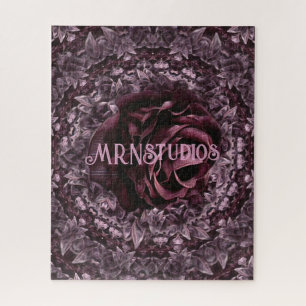 Puzzle Rose Mandala