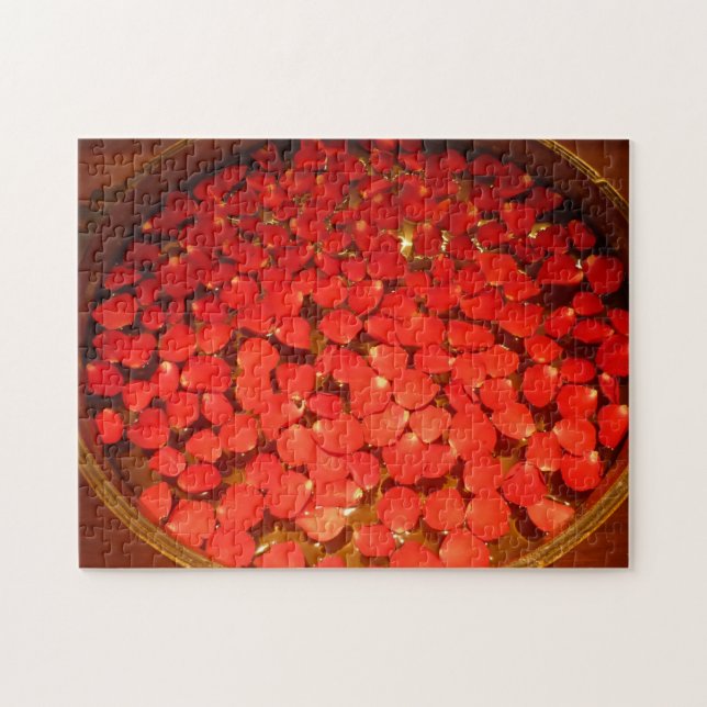 Puzzle rose petals (Horizontal)