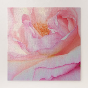 Puzzle rose rose pétale