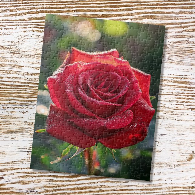 Puzzle Rose rouge (Créateur téléchargé)