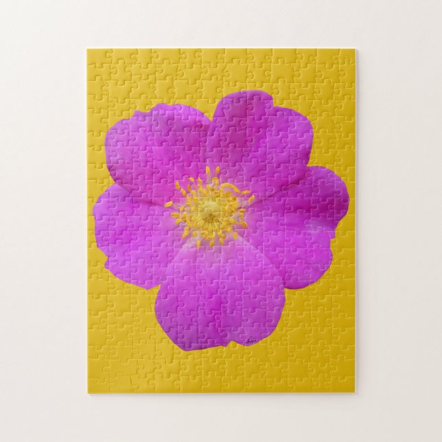 Puzzle Rose sauvage 2 (Vertical)