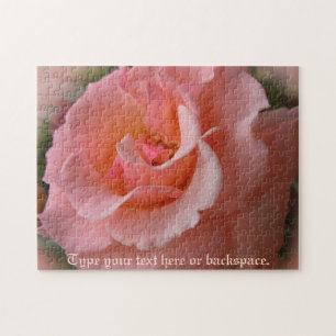 Puzzle Rose sauvage Puzzles Roses de pêche personn
