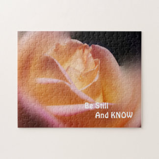 Puzzle Rose Soyez Toujours Inspirant Citation