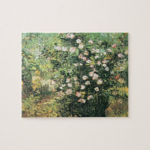 Puzzle Rosebush in Blossom par Vincent van Gogh