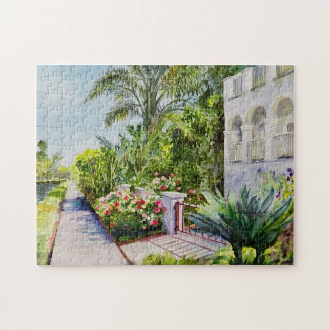 Puzzle Roseraie de canal (Horizontal)