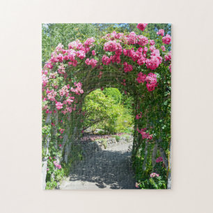 Puzzle Roseraie rose