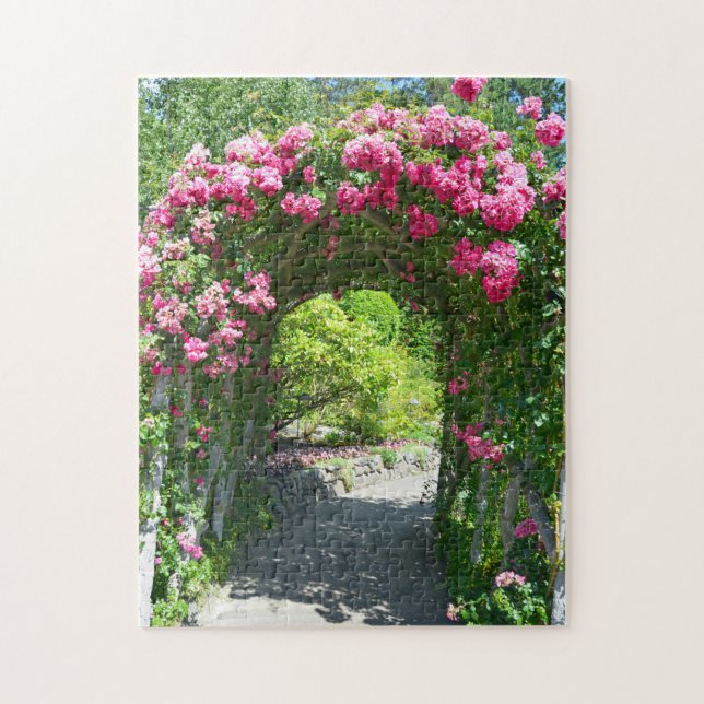 Puzzle Roseraie rose (Vertical)