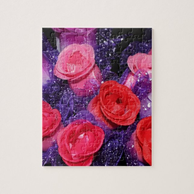 Puzzle Roses (Vertical)