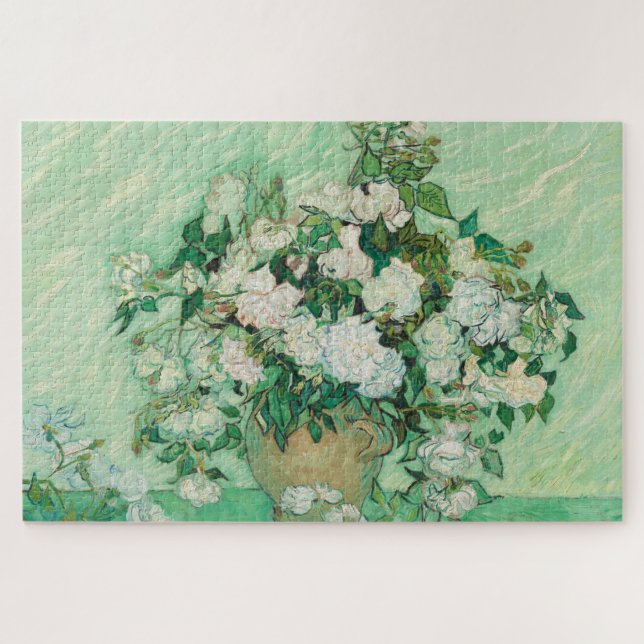 Puzzle Roses - Bouquet de fleurs (Horizontal)