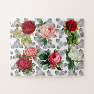 Puzzle Roses colorées - Beau