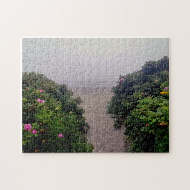 Puzzle Roses Côtières Menant au Rivage (Horizontal)