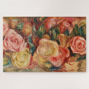 Puzzle Roses de Renoir Impressionist Painting
