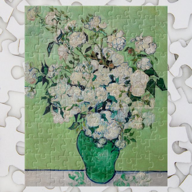 Puzzle Roses de Still Life dans un vase par Vincent van G (Créateur téléchargé)