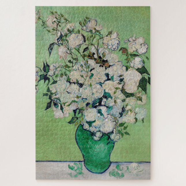 Puzzle Roses de Vincent Van Gogh (Vertical)