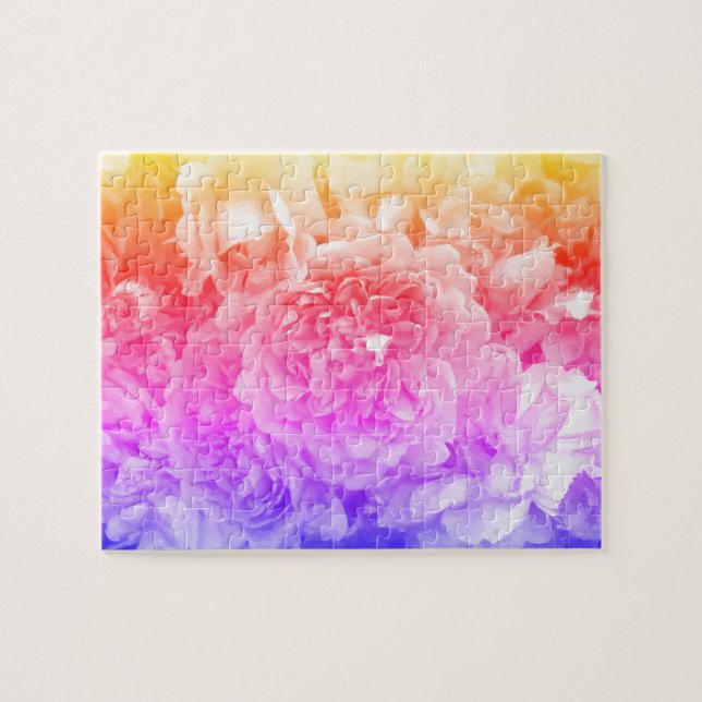 Puzzle Roses multicolores (Horizontal)