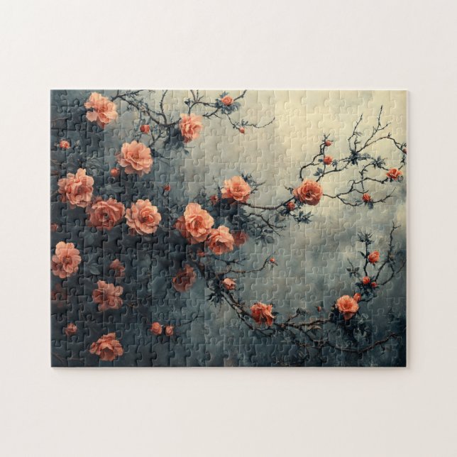 Puzzle Roses roses roses Escalades Vine Moody (Horizontal)