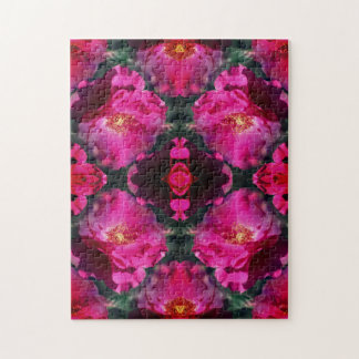 Puzzle Roses roses roses Florales Art Abstrait