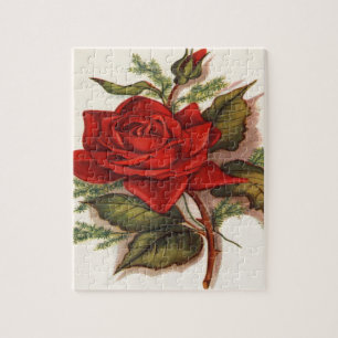 Puzzle Roses rouges