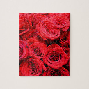 Puzzle Roses rouges