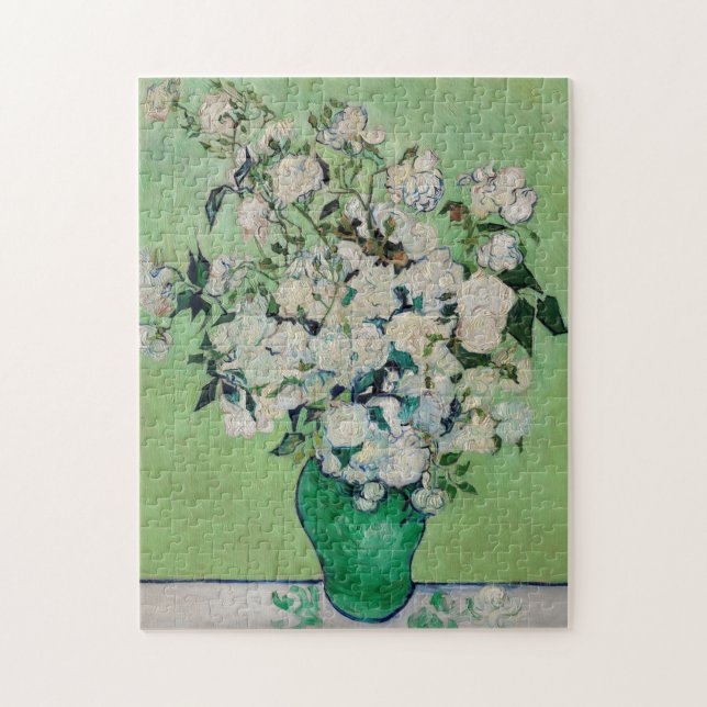 Puzzle Roses Vincent van Gogh Painting (Vertical)