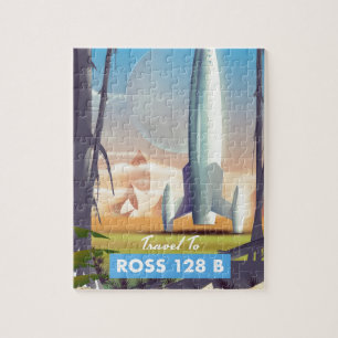 Puzzle Ross 128 B Affiche de science-fiction