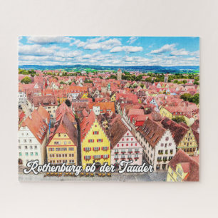 Puzzle Rothenburg ob der Tauber, Allemagne