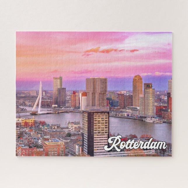 Puzzle Rotterdam, Pays-Bas (Horizontal)
