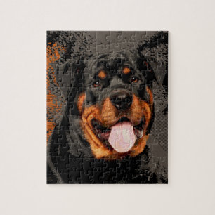 Puzzle Rottweiler - art numérique de Metzgerhund