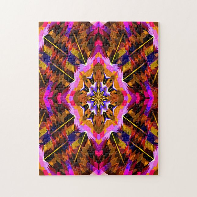 Puzzle Roue de fleur.... (Vertical)